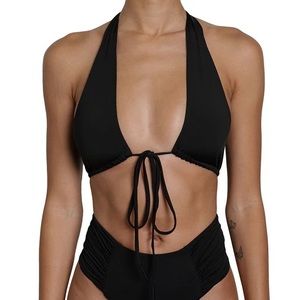 Riot Swim Toka Top - Black - Size XS